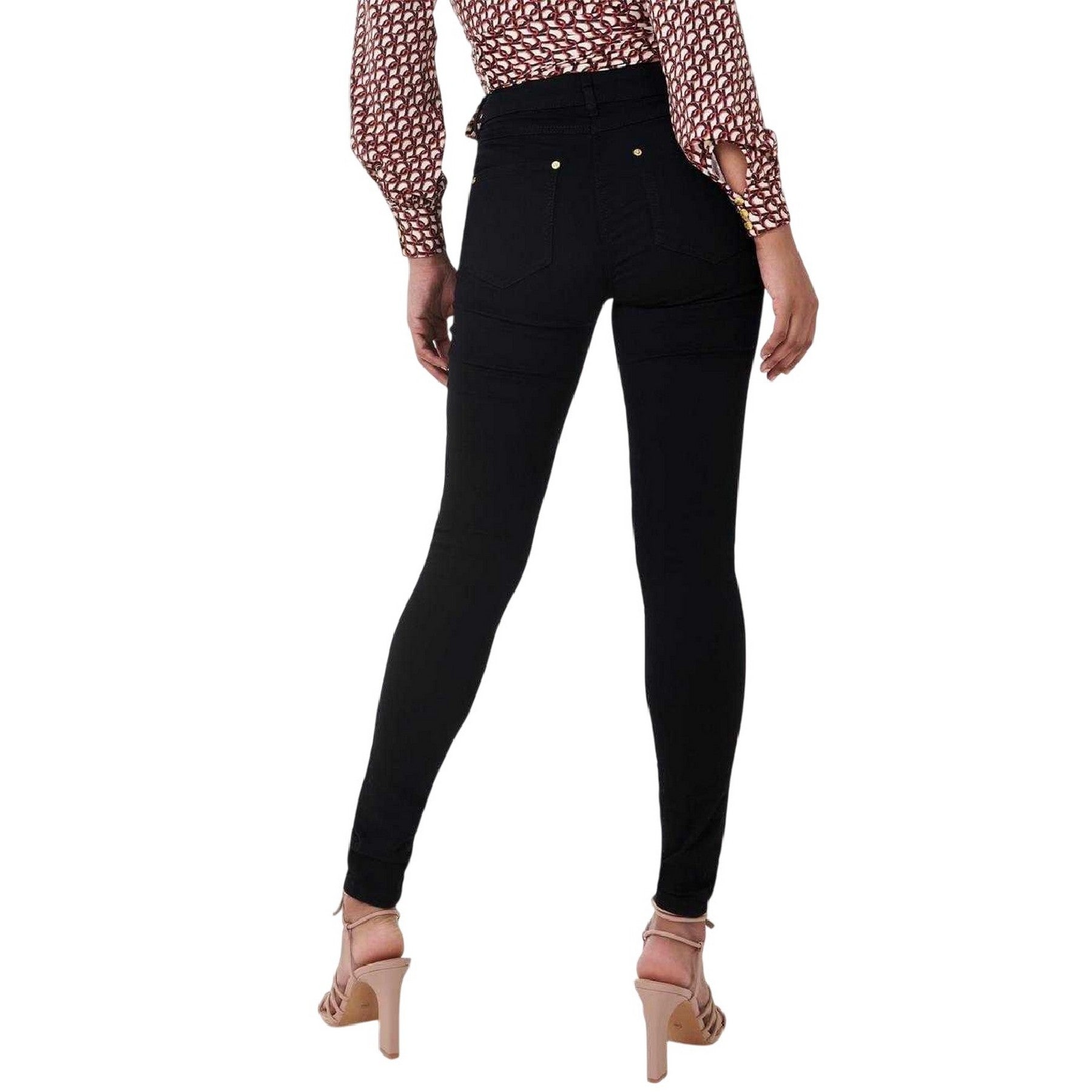 Black - Back - Biba Womens-Ladies Stevie Skinny Jeans