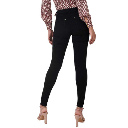 Black - Back - Biba Womens-Ladies Stevie Skinny Jeans