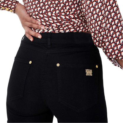 Black - Side - Biba Womens-Ladies Stevie Skinny Jeans