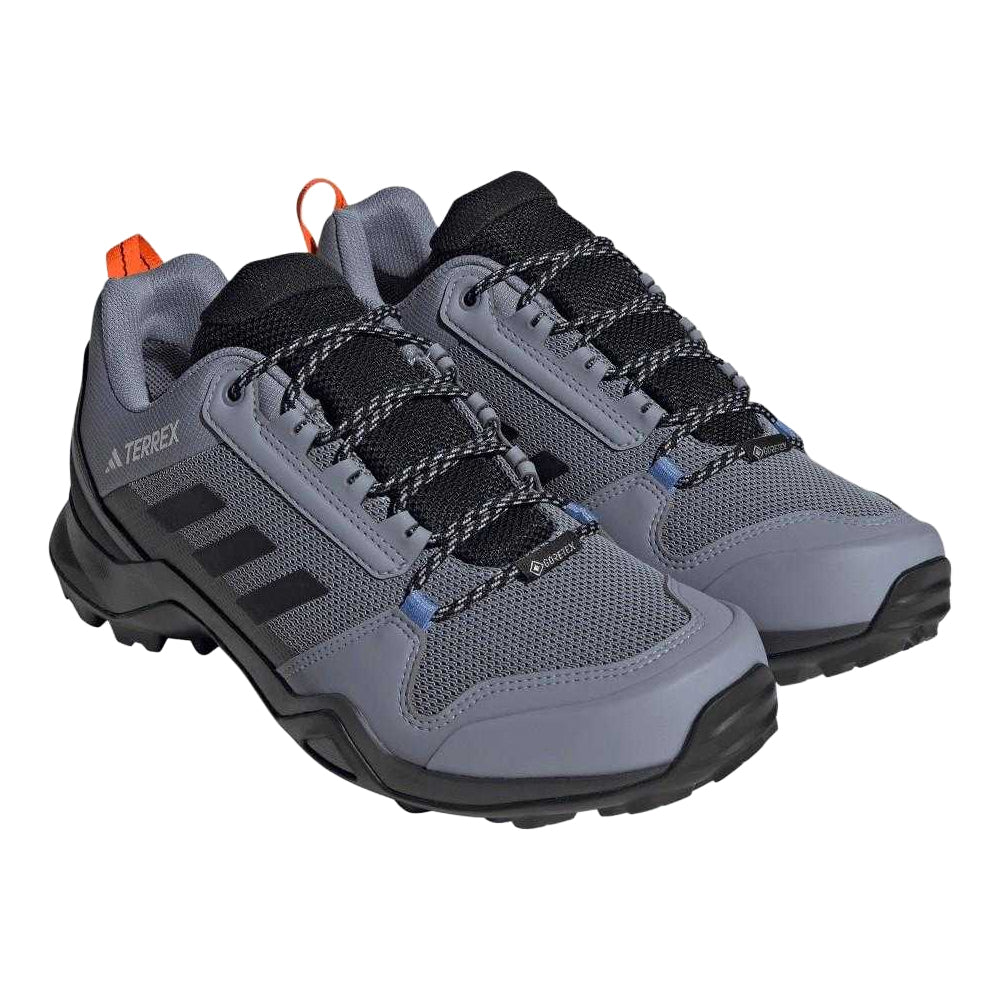 Violet - Front - Adidas Mens Terrex AX3 GORE-TEX Hiking Shoes