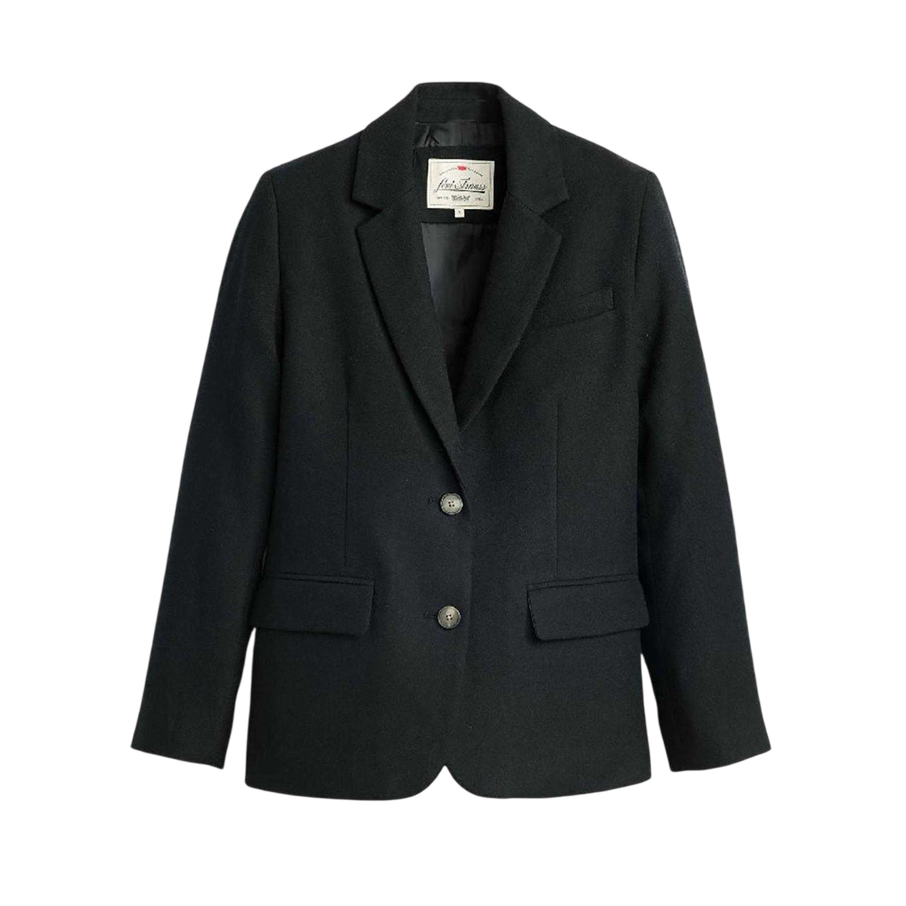 Caviar - Front - Levis Womens-Ladies Amber Classic Blazer