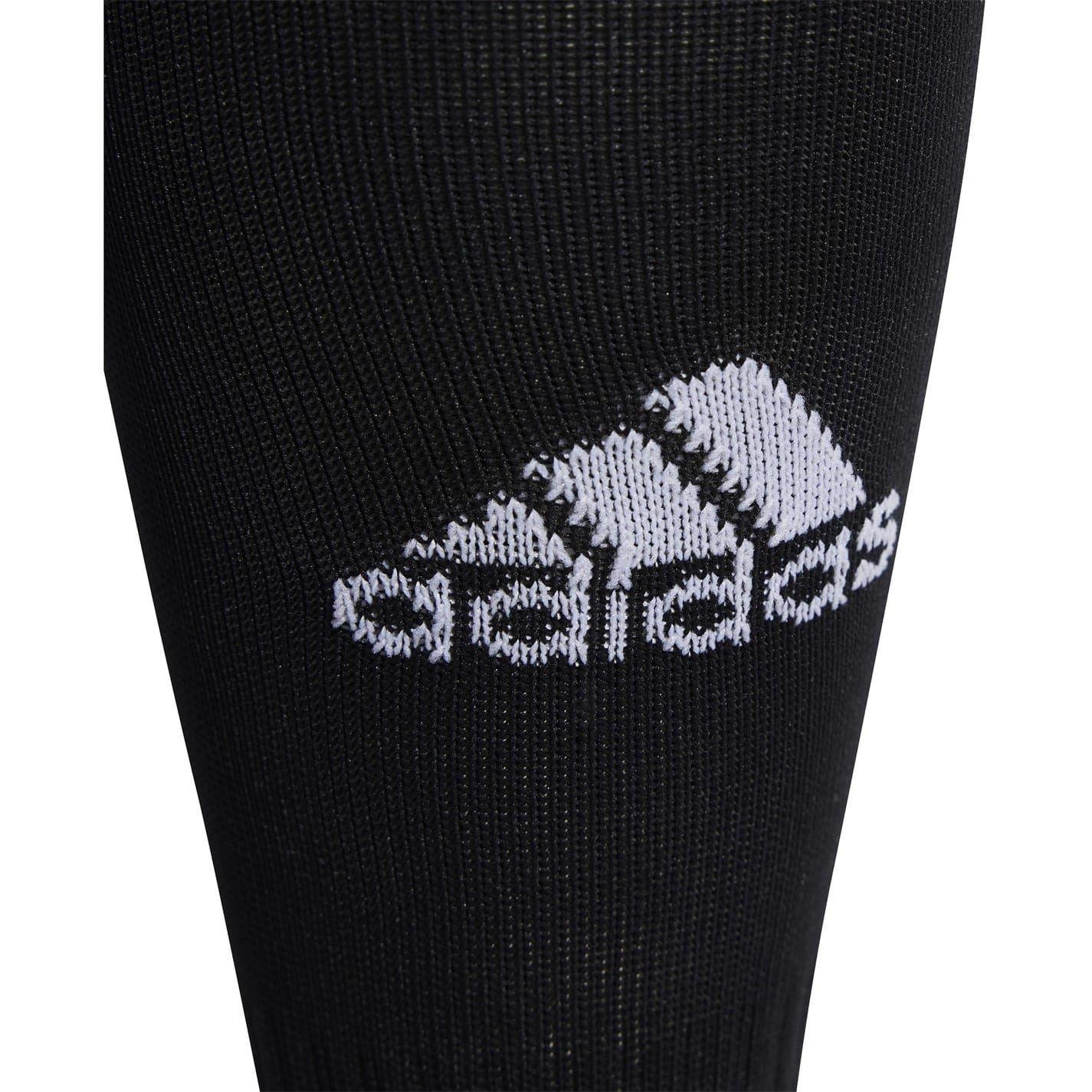 Black-White - Back - Adidas Unisex Adult Santos Football Socks