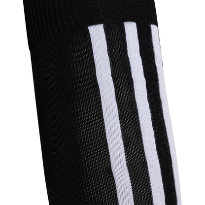 Black-White - Side - Adidas Unisex Adult Santos Football Socks