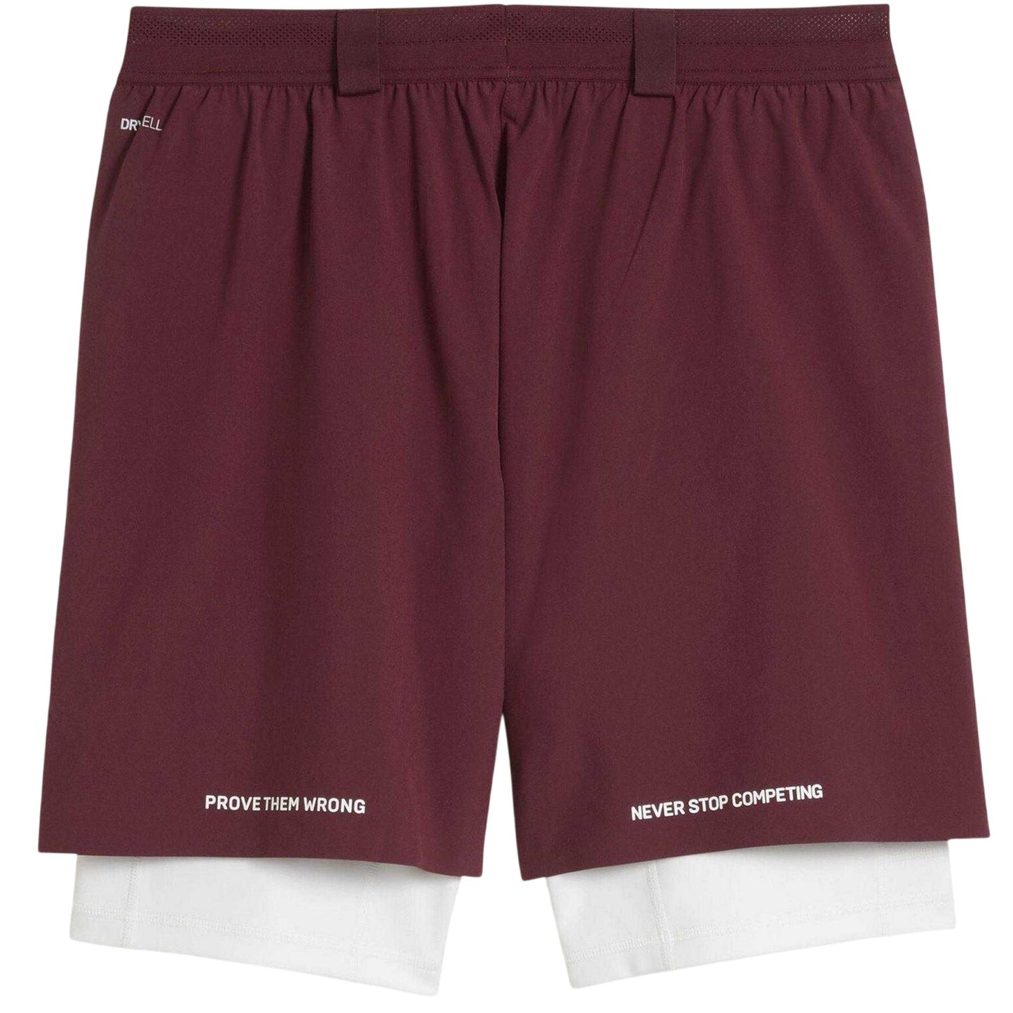Ruby Red - Front - Puma Mens Hyrox 2 in 1 Shorts