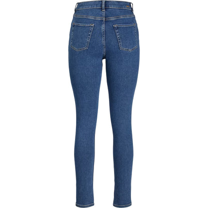 Medium Blue - Back - JJXX Womens-Ladies Vienna Skinny Jeans