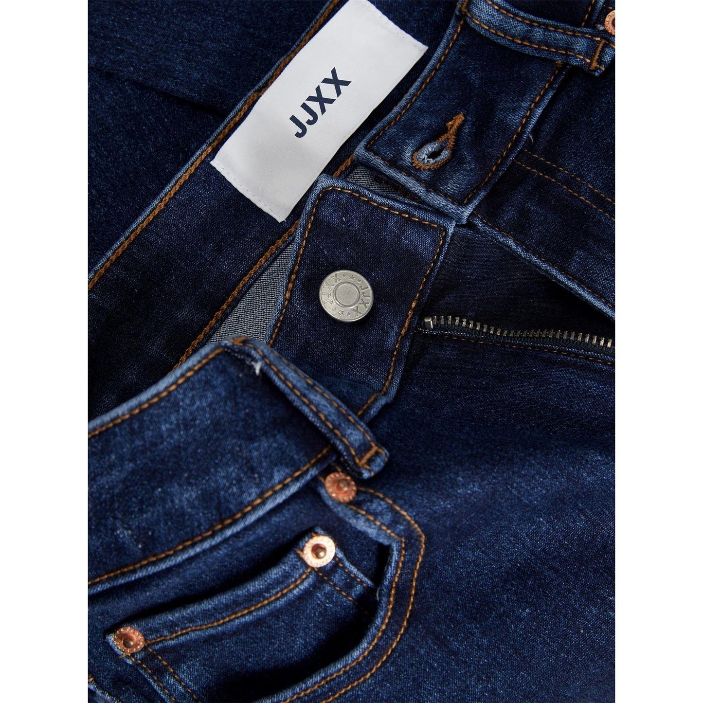 Dark Blue - Pack Shot - JJXX Womens-Ladies Vienna Skinny Jeans