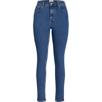 Medium Blue - Front - JJXX Womens-Ladies Vienna Skinny Jeans