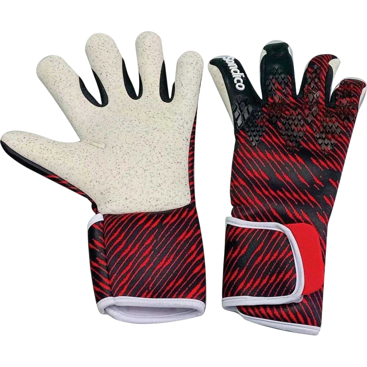 Black-Red - Lifestyle - Sondico Childrens-Kids Aerolite Lightweight Goalkeeper Gloves