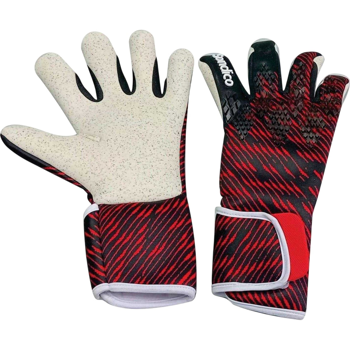 Black-Red - Lifestyle - Sondico Childrens-Kids Aerolite Lightweight Goalkeeper Gloves