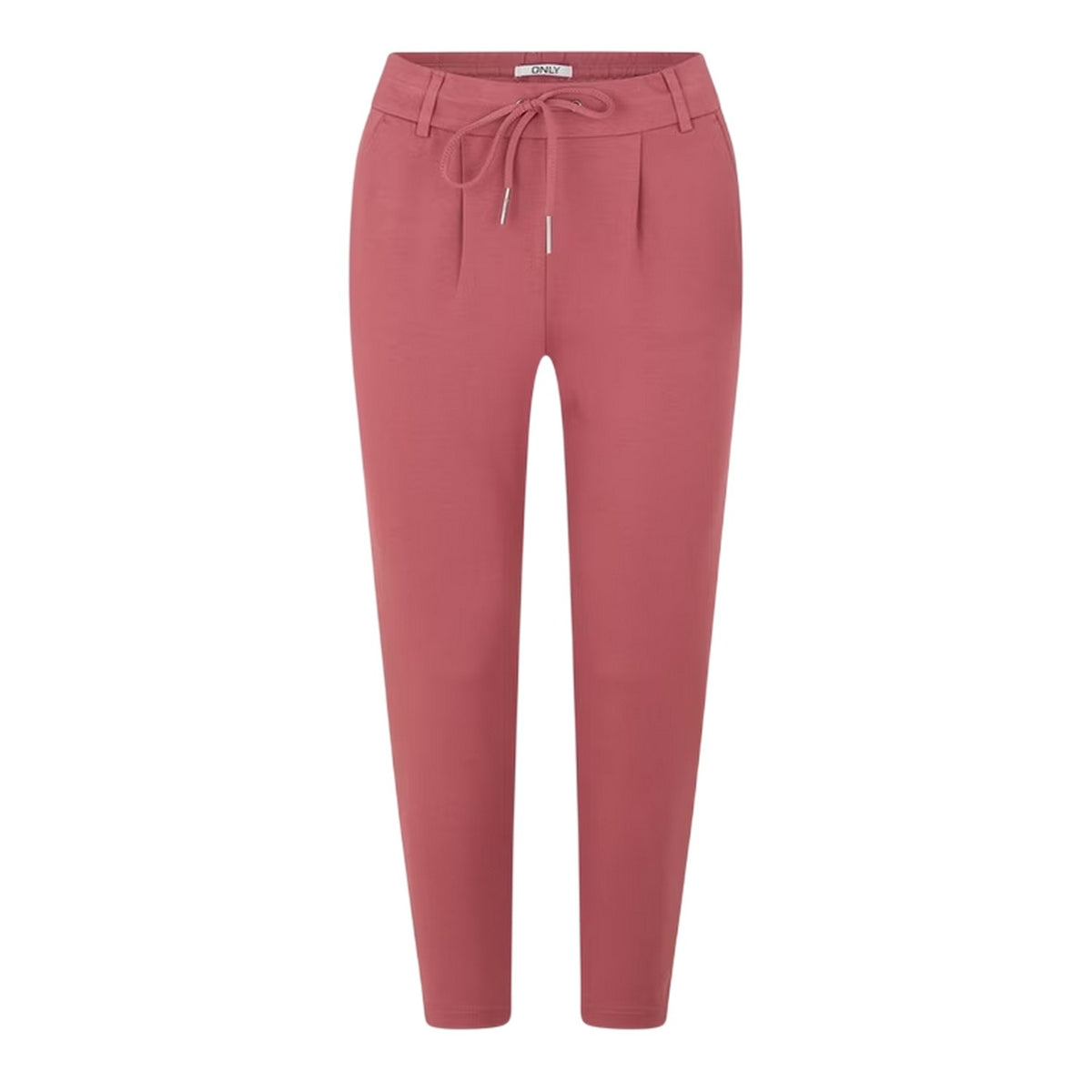 Red - Front - Only Womens-Ladies Plain Slim Trousers