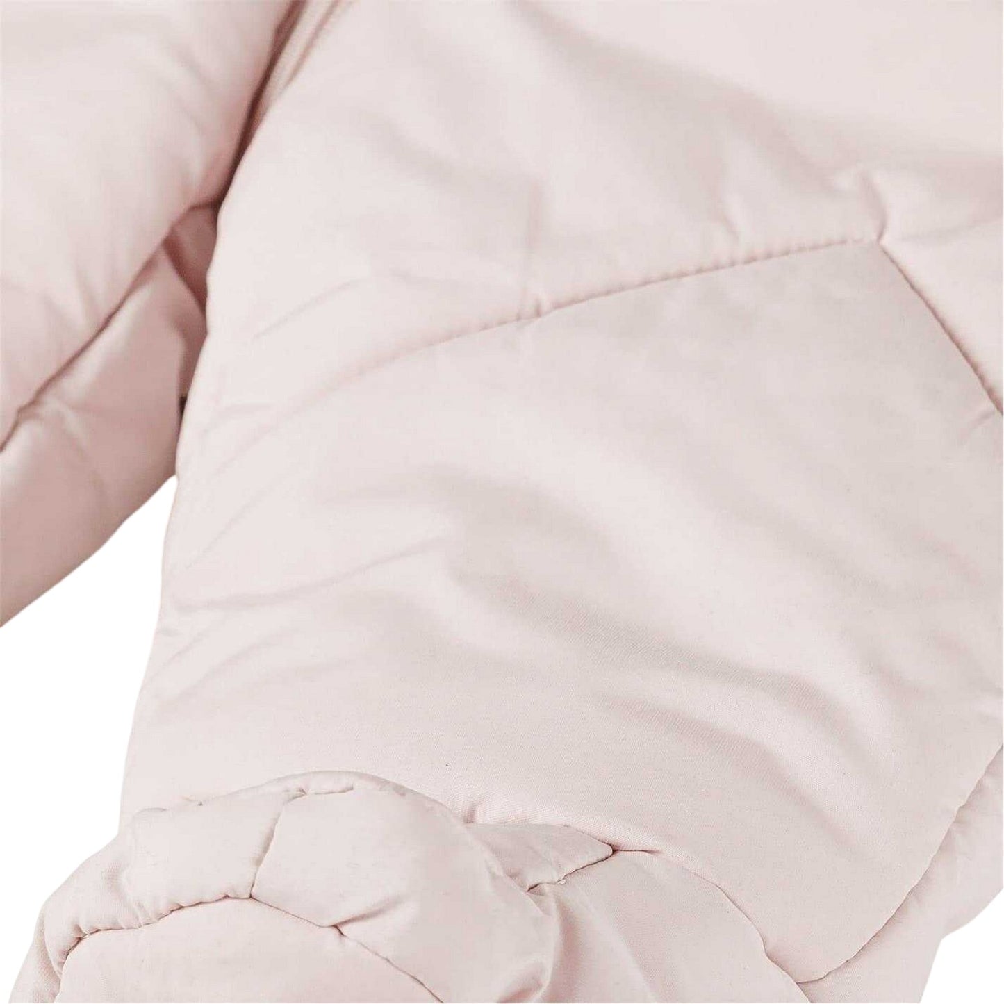 Light Pink - Side - Minoti Baby Snowsuit