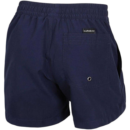 Navy Blazer - Back - Quiksilver Childrens-Kids Volley Swim Shorts