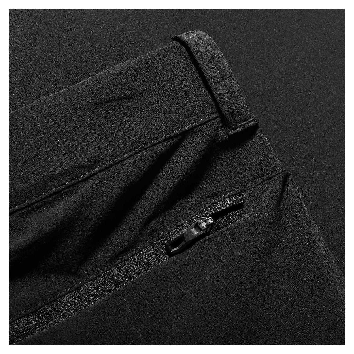 Black - Side - Mammut Mens Runbold Walking Hiking Trousers