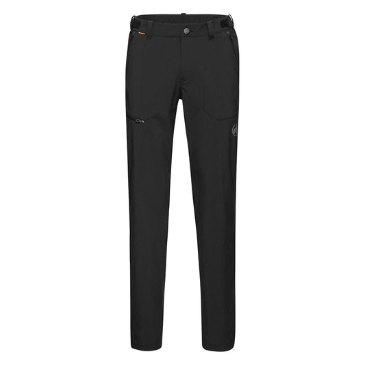 Black - Front - Mammut Mens Runbold Walking Hiking Trousers