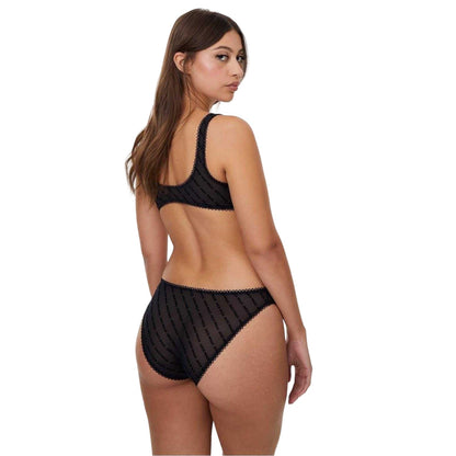 Black - Back - Jack Wills Womens-Ladies Phoebe Briefs