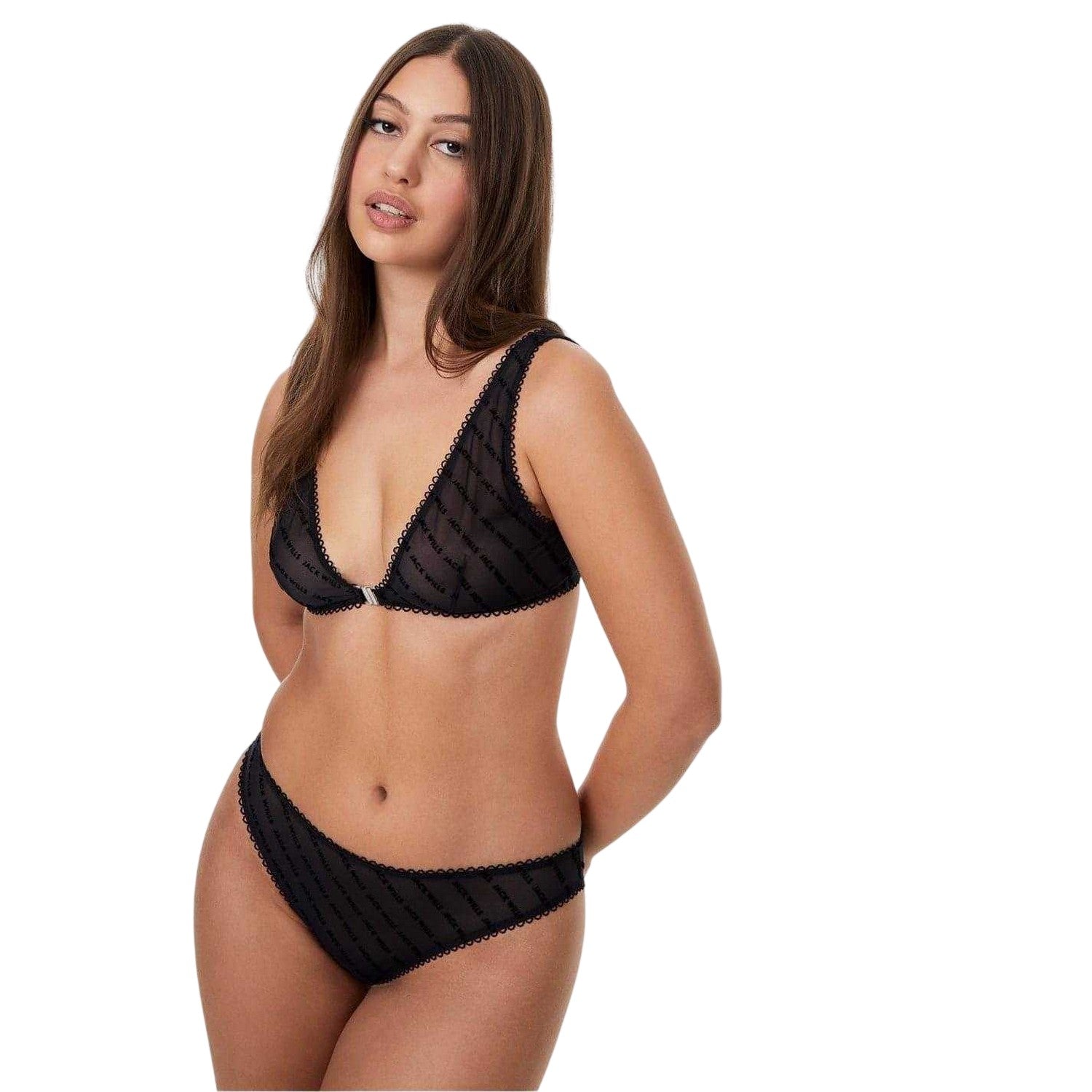 Black - Lifestyle - Jack Wills Womens-Ladies Phoebe Briefs