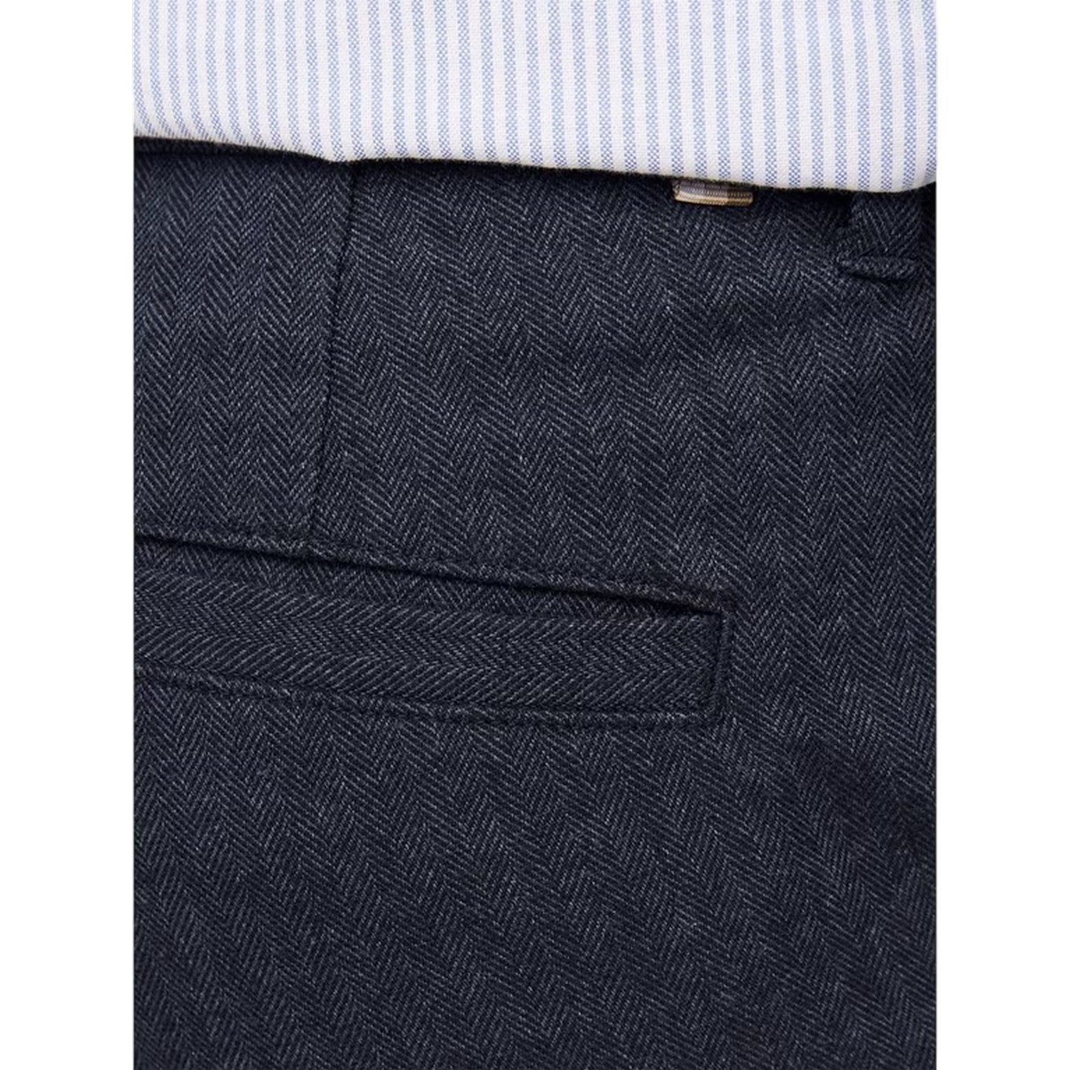 Navy Blazer - Side - Jack And Jones Mens Henry Chinos