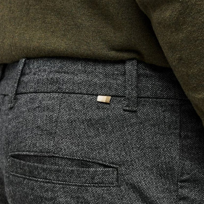 Dark Grey - Side - Jack And Jones Mens Henry Chinos