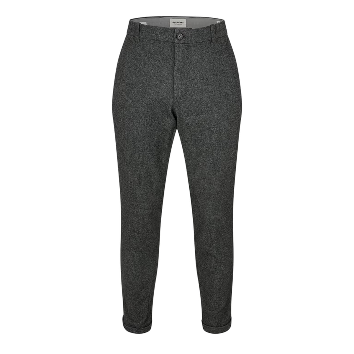 Dark Grey - Front - Jack And Jones Mens Henry Chinos