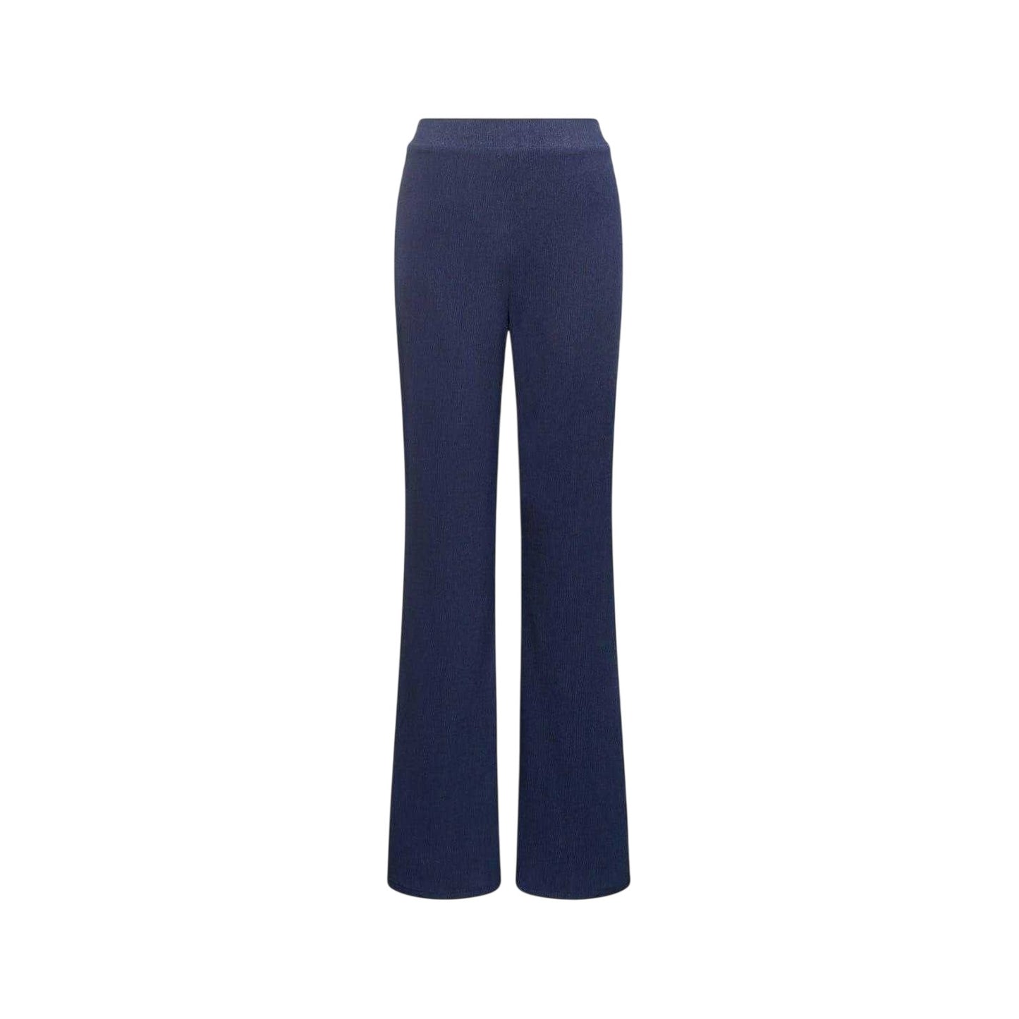 Blue - Front - French Connection Womens-Ladies Meera Flared Trousers