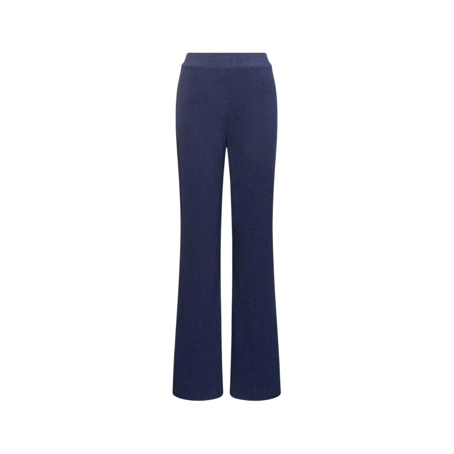 Blue - Front - French Connection Womens-Ladies Meera Flared Trousers