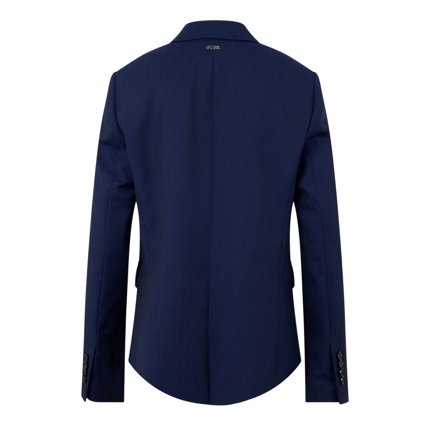 Navy - Back - Boss Womens-Ladies Jeniver Regular Blazer
