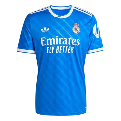 Blue - Front - Adidas Mens 2025-2026 Real Madrid CF Football Shirt
