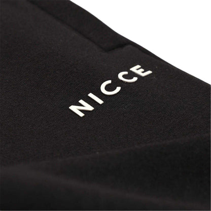 Black - Side - Nicce Mens Tapered Joggers
