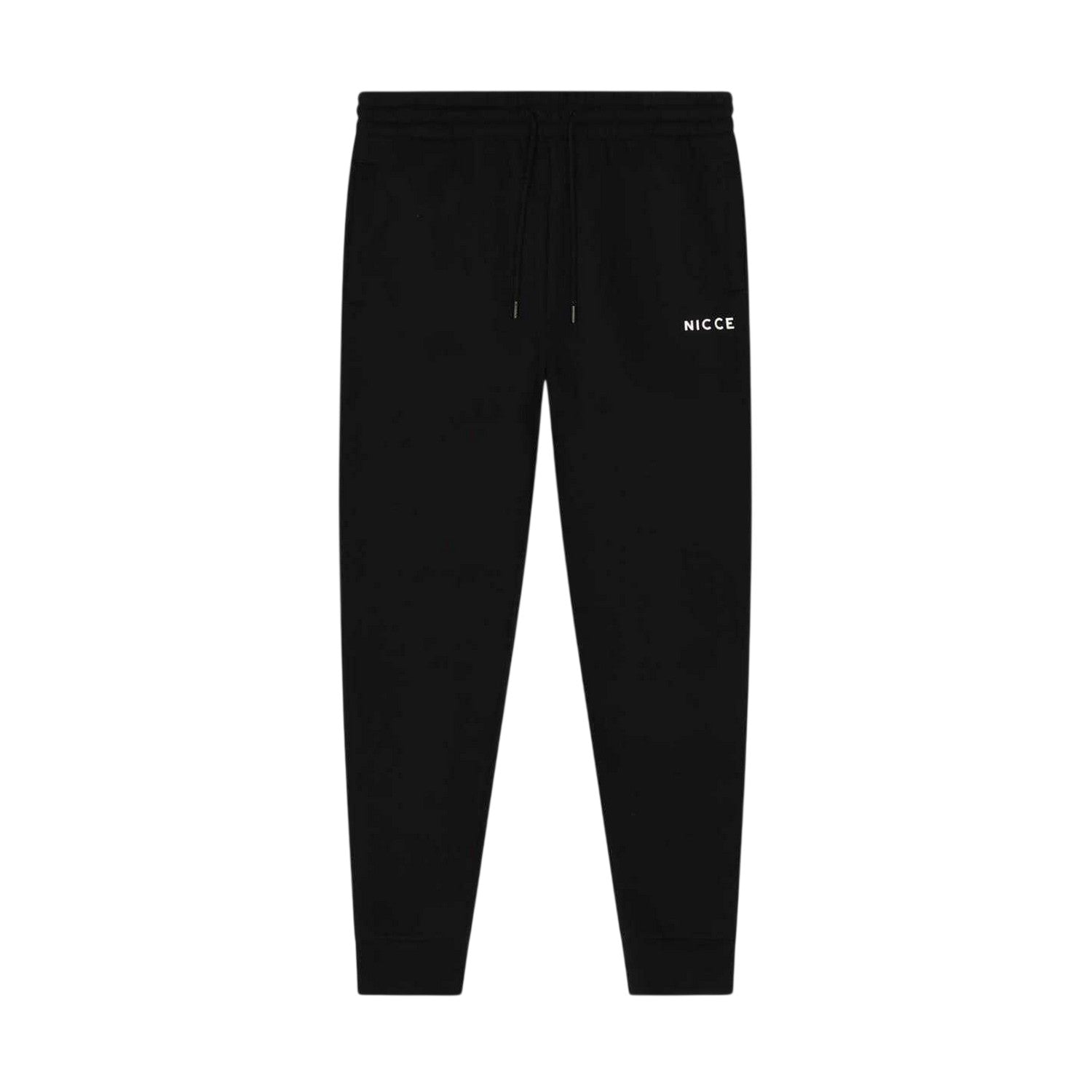 Black - Front - Nicce Mens Tapered Joggers