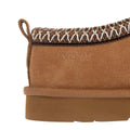 Chestnut - Close up - EverAu Womens-Ladies Wigeon Cow Suede Slippers