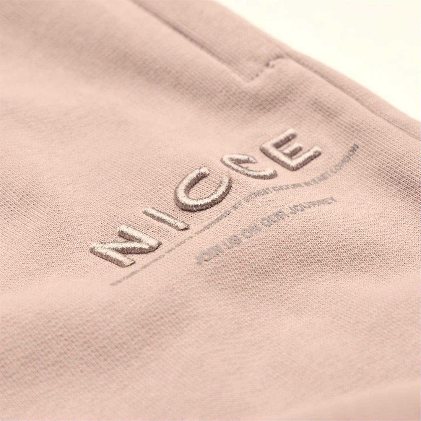 Ash Grey - Side - Nicce Mens Joggers