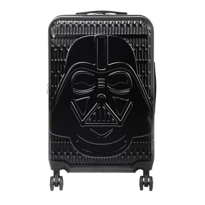 Black - Front - Vader Childrens-Kids Travel Suitcase