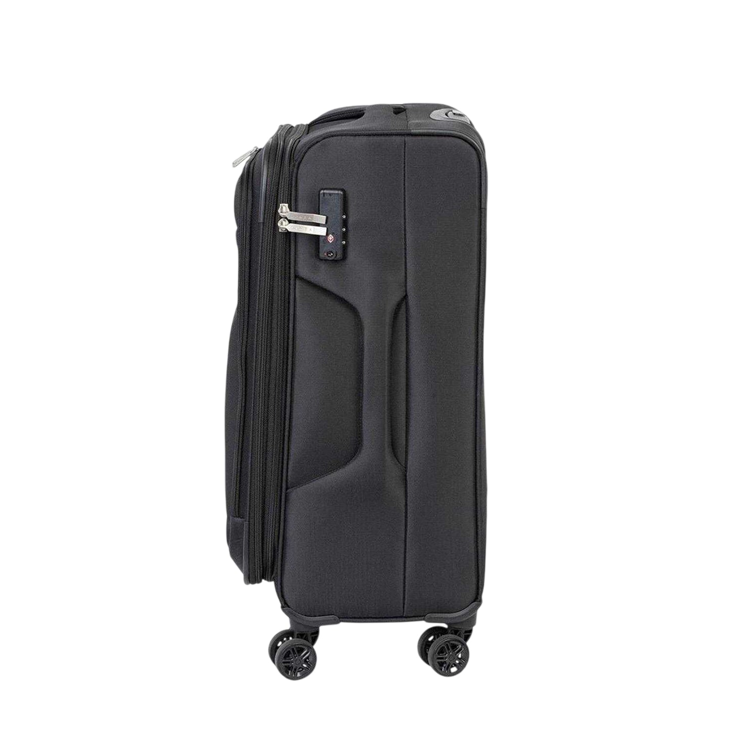 Black - Side - Linea Florence Luggage Set