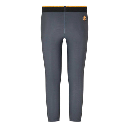 Black - Back - Skins Mens Fitted 3-4 Leggings