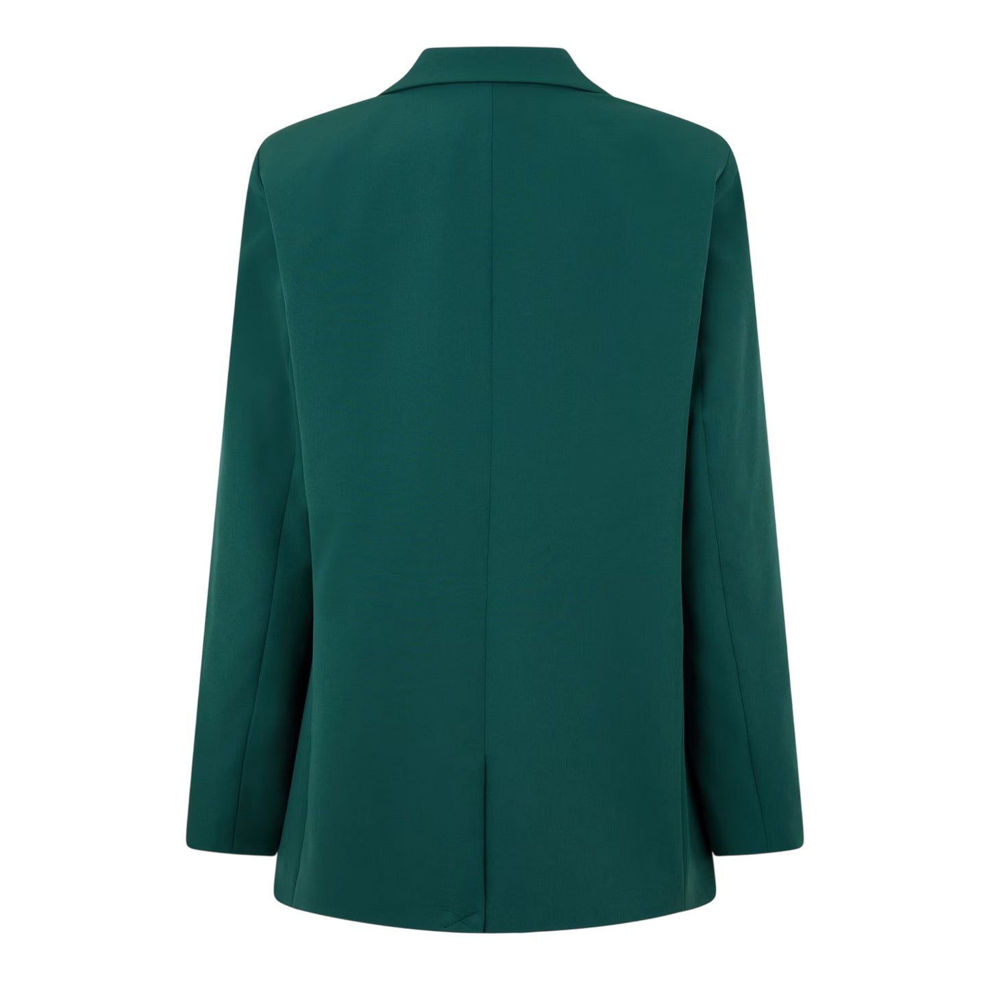 Trek Green - Back - Pieces Womens-Ladies Lapel Collar Regular Blazer