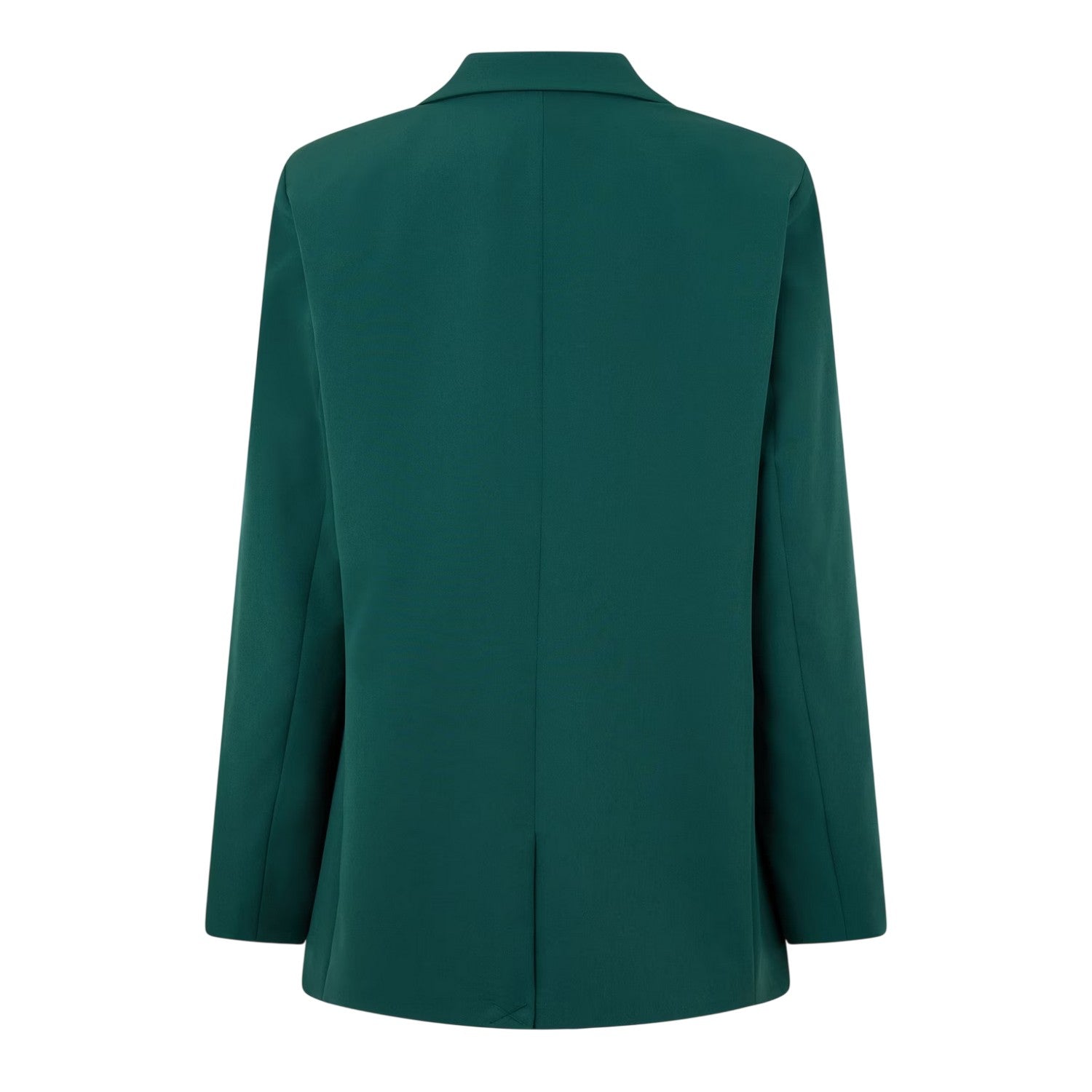 Trek Green - Back - Pieces Womens-Ladies Lapel Collar Regular Blazer