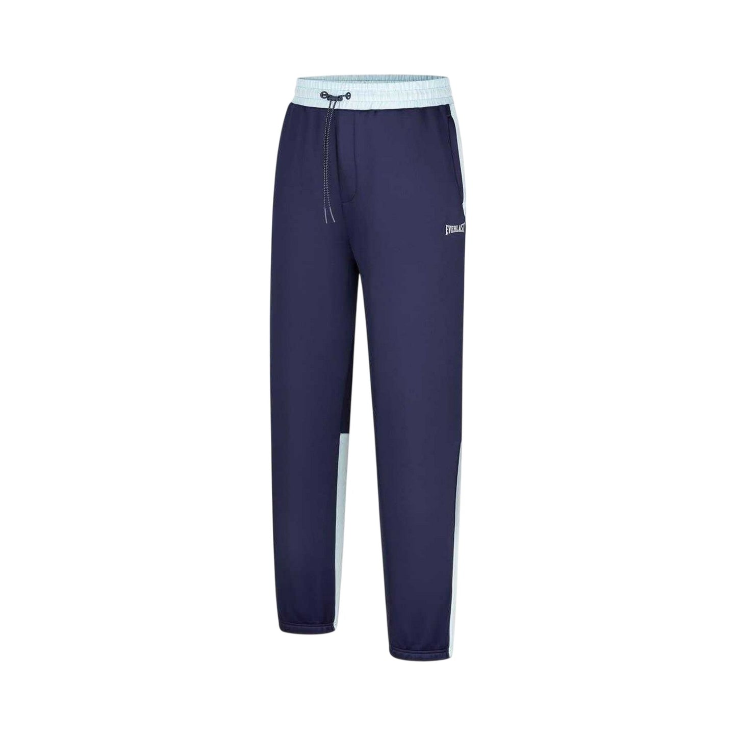 Navy-Blue - Side - Everlast Mens Polyester Relaxed Fit Tracksuit Bottoms