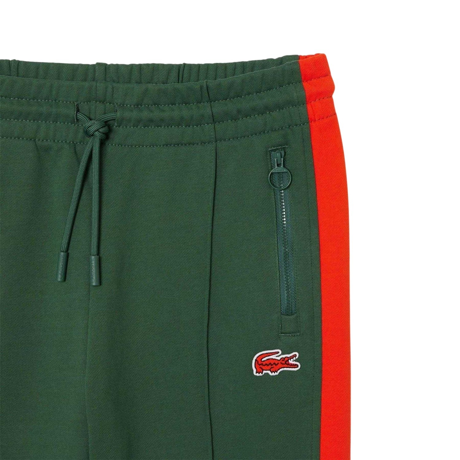 Sequoia Red-Sunrise Orange - Back - Lacoste Womens-Ladies Tracksuit Bottoms