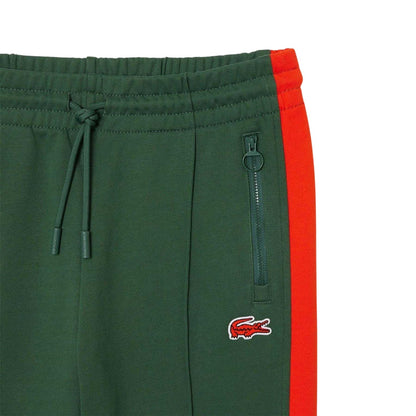 Sequoia Red-Sunrise Orange - Back - Lacoste Womens-Ladies Tracksuit Bottoms