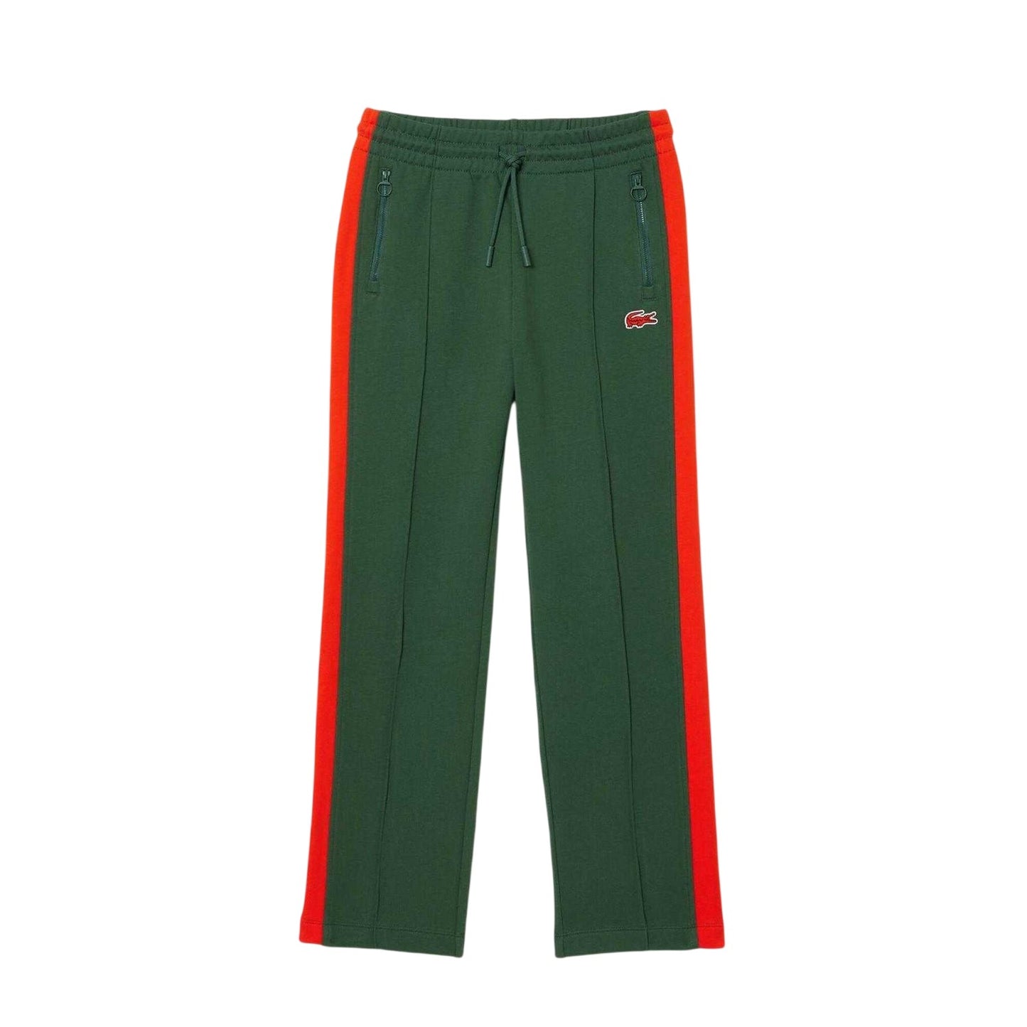 Sequoia Red-Sunrise Orange - Front - Lacoste Womens-Ladies Tracksuit Bottoms