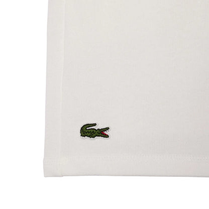 Cream - Side - Lacoste Childrens-Kids Roland-Garros Shorts