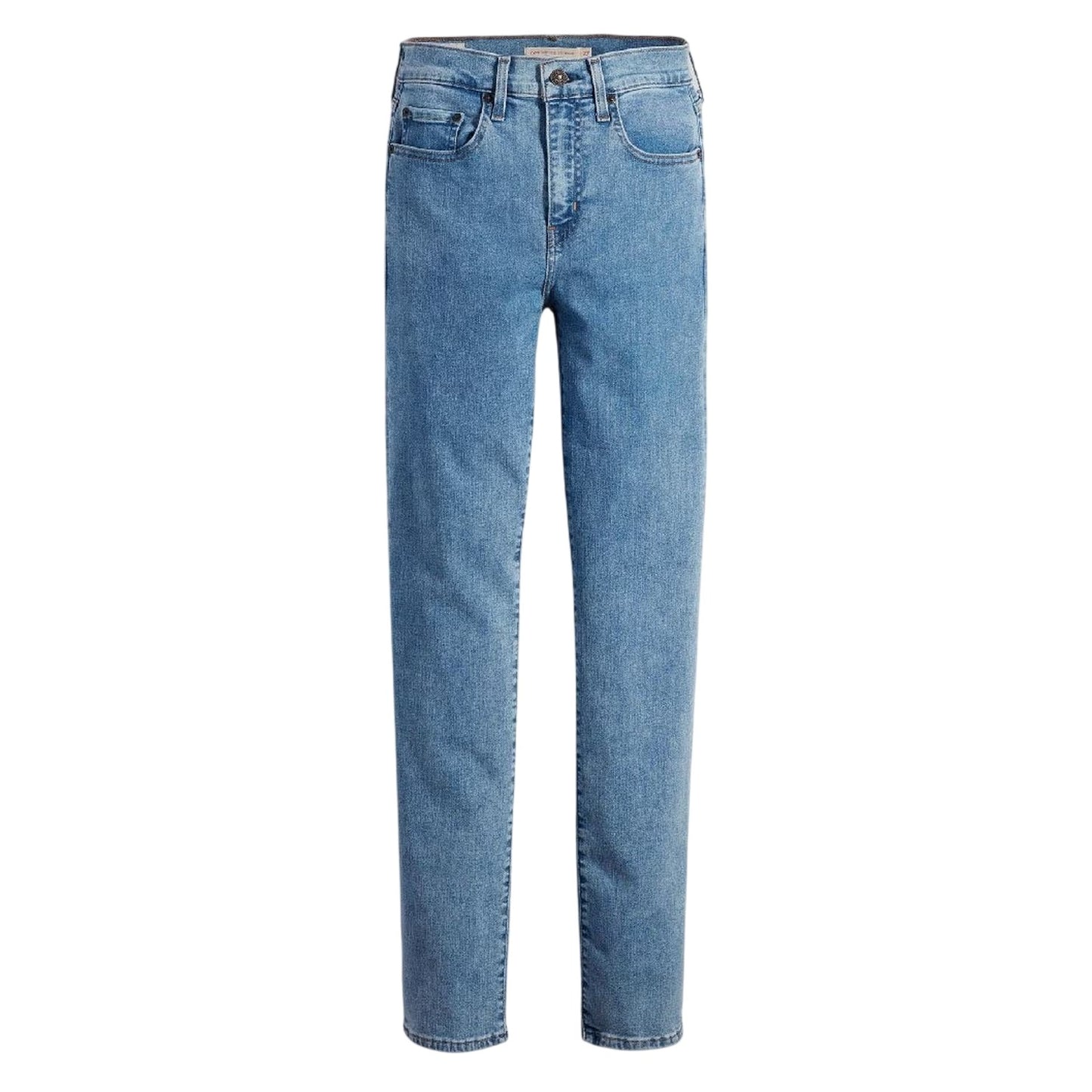 Middle Course - Front - Levis Mens High Rise Straight Leg Jeans