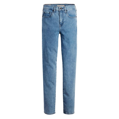 Middle Course - Front - Levis Mens High Rise Straight Leg Jeans
