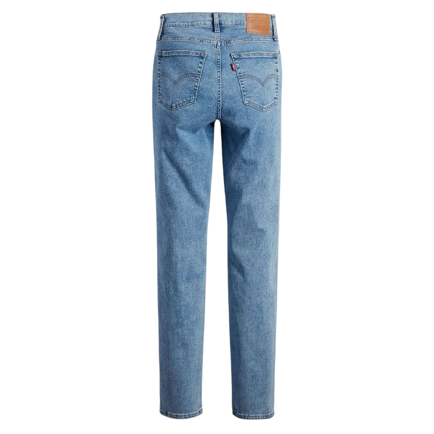 Middle Course - Back - Levis Mens High Rise Straight Leg Jeans