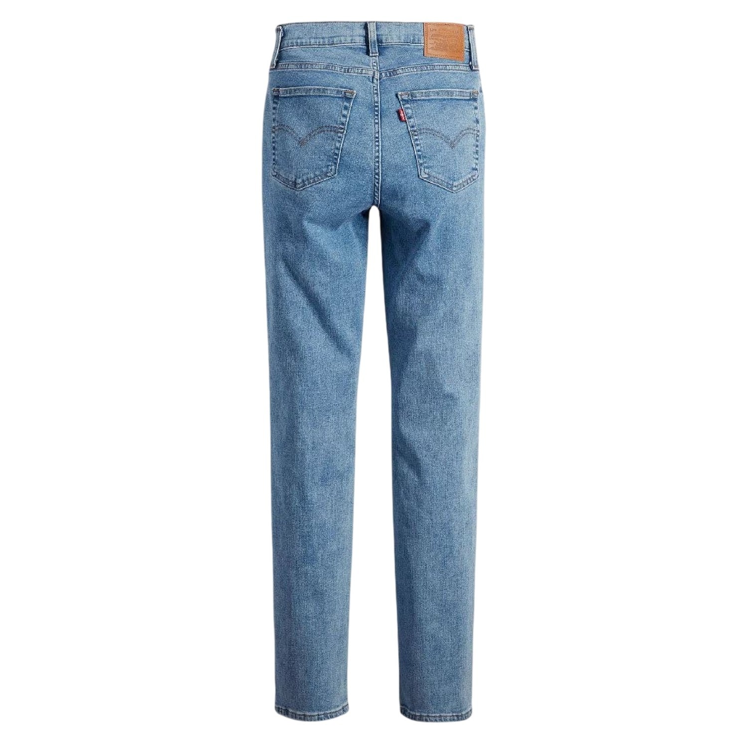 Middle Course - Back - Levis Mens High Rise Straight Leg Jeans