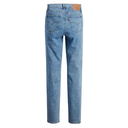 Middle Course - Back - Levis Mens High Rise Straight Leg Jeans