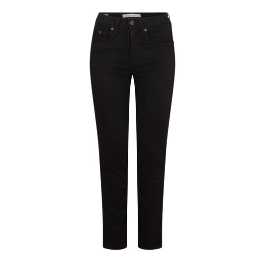 Night Is Black - Front - Levis Mens High Rise Straight Leg Jeans