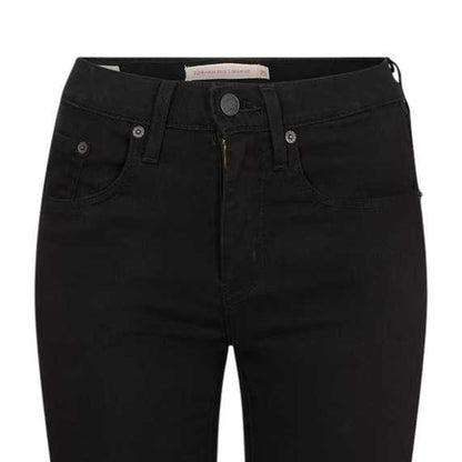 Night Is Black - Side - Levis Mens High Rise Straight Leg Jeans