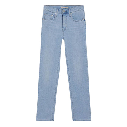 Soho Azure Mood - Front - Levis Mens High Rise Straight Leg Jeans