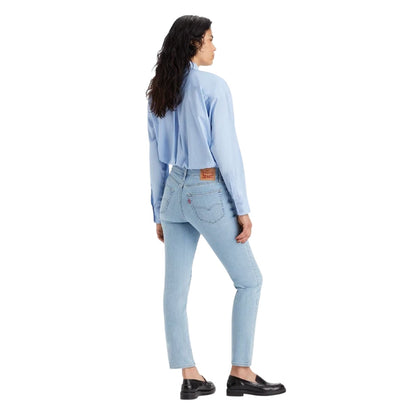 Soho Azure Mood - Back - Levis Mens High Rise Straight Leg Jeans